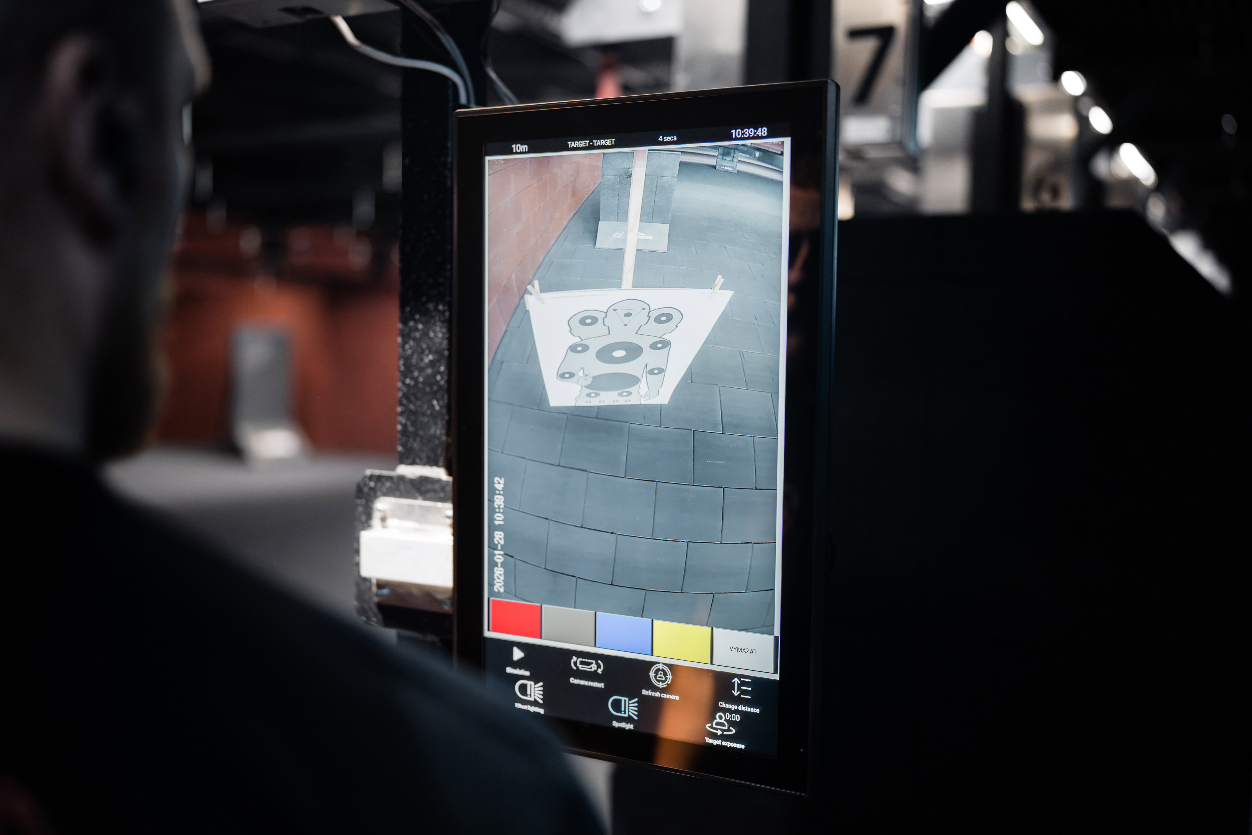 Target system shooting range