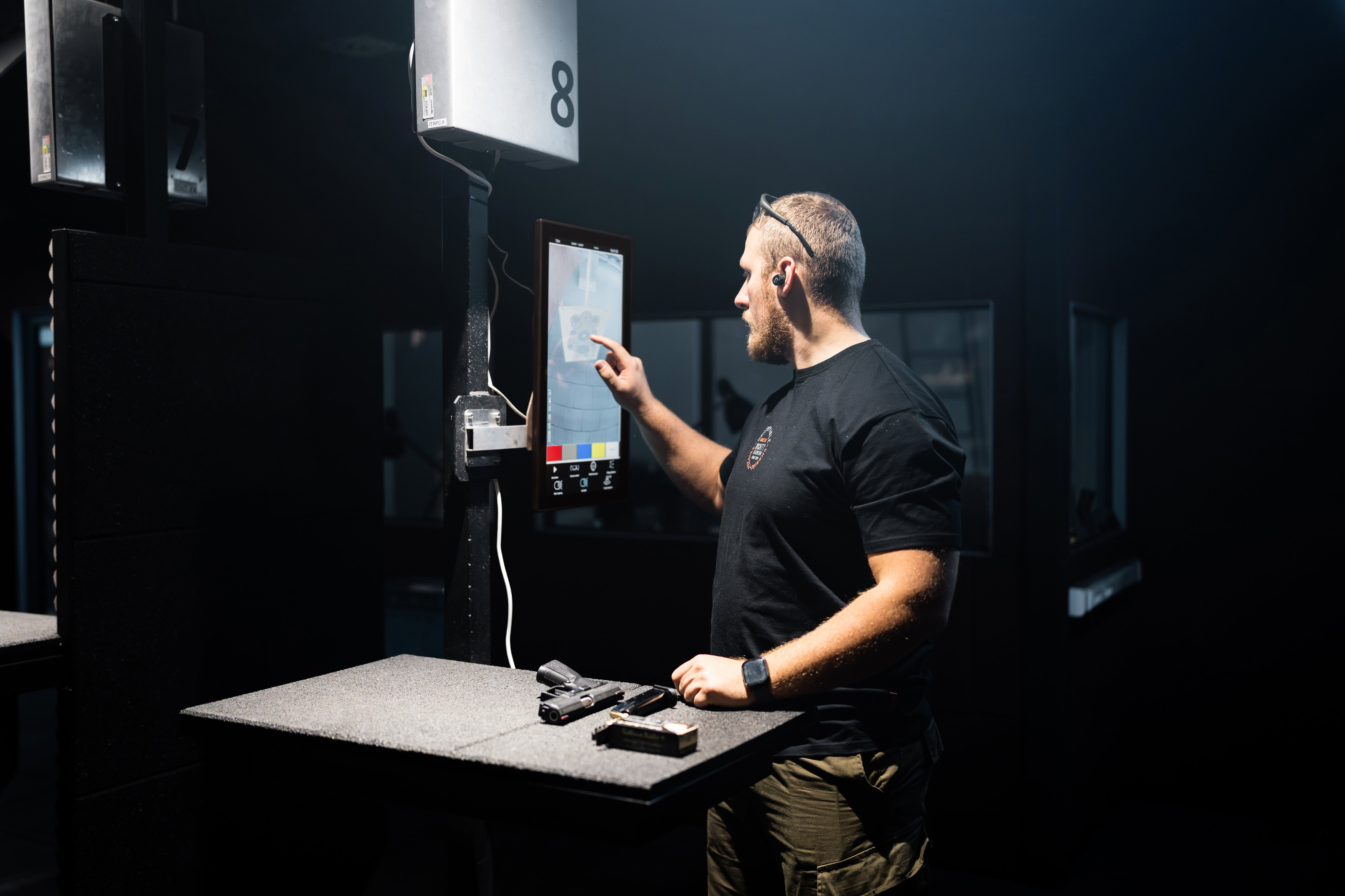 Shooting range, police, military, gun