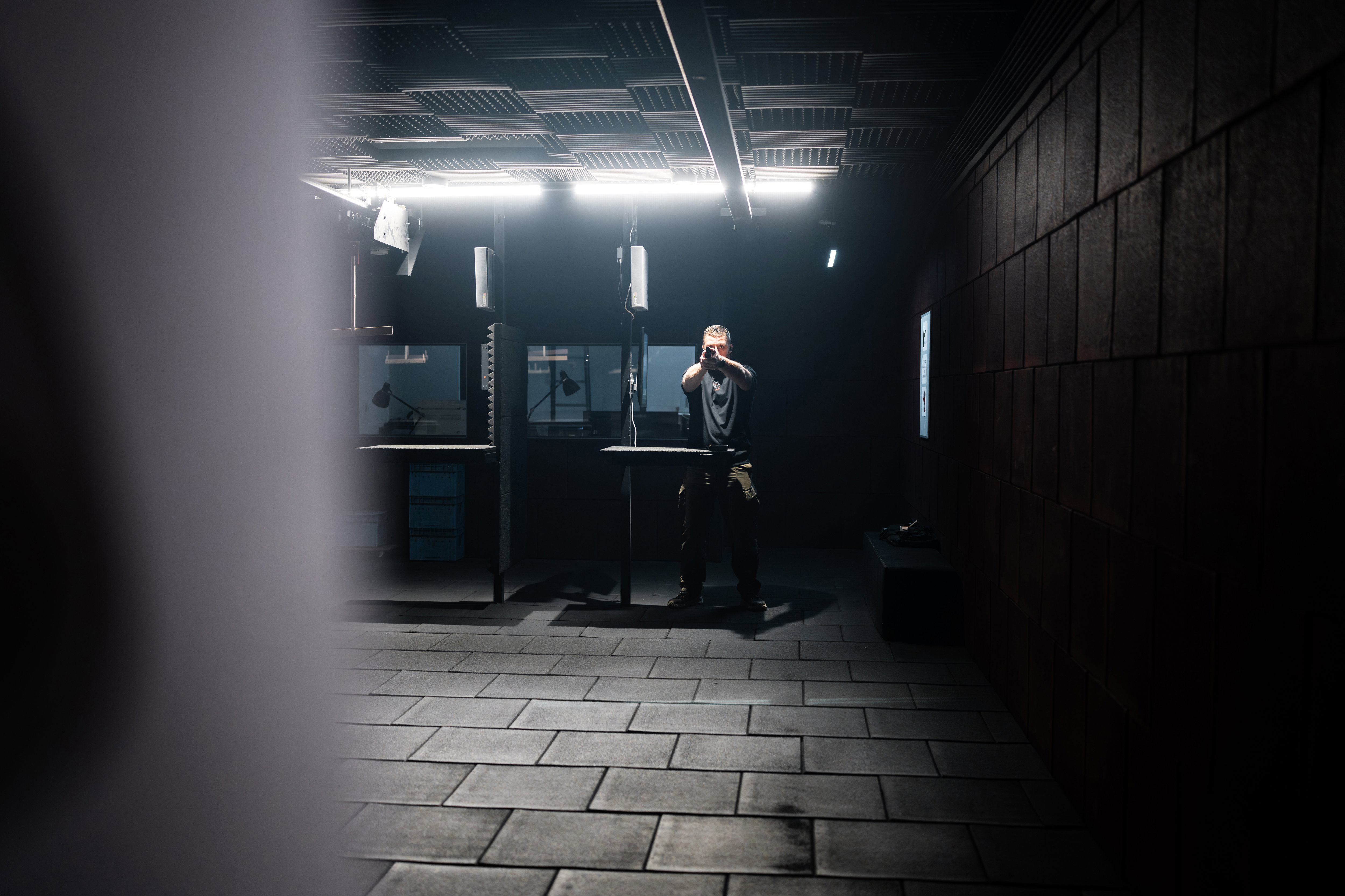 Shooting range police, military